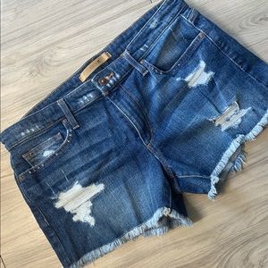 Like new Joes distressed jean shorts. Size 30